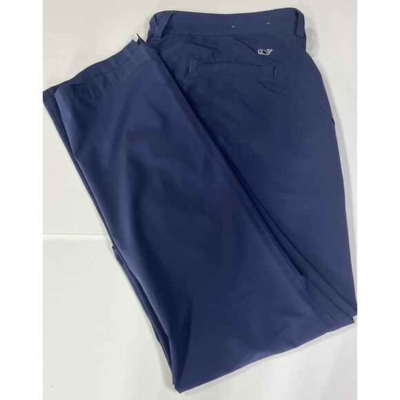 Vineyard Vines Men’s Fairway Performance Golf Pants 38x30 Navy Blue - Picture 6 of 6